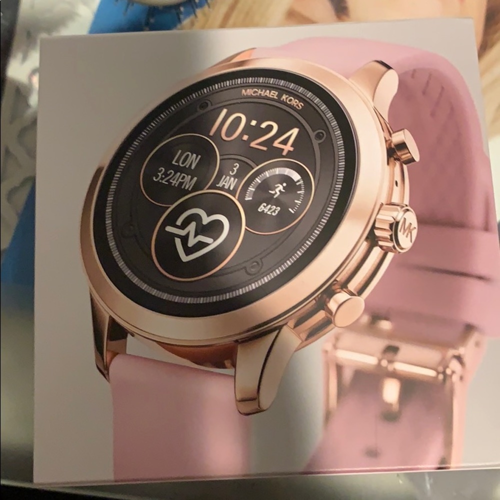 Michael Kors rose gold smartwatch
